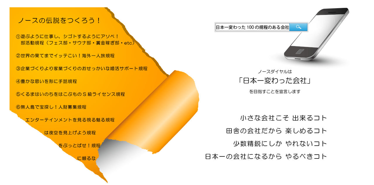 日本一変わった１００の規程のある会社